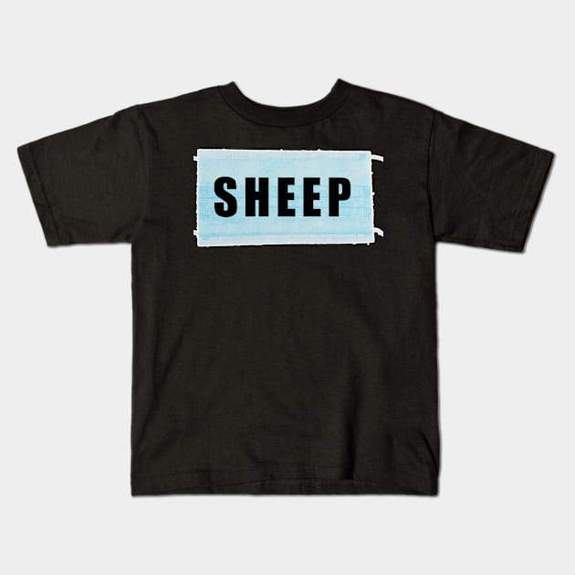 SHEEP Kids T-Shirt by Views of my views